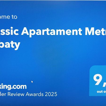 Classic Apartament Metro Kabaty Варшава Екстериор снимка